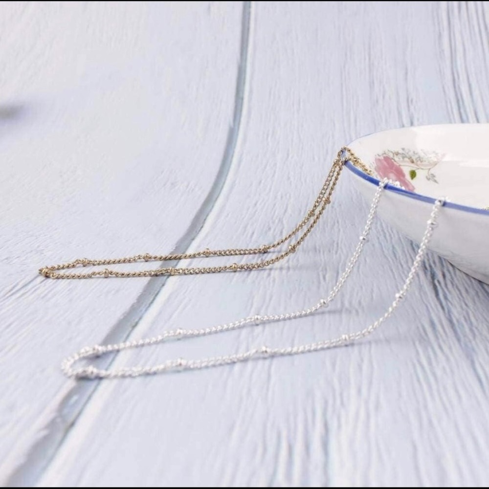 Silver or Gold Dainty Necklace